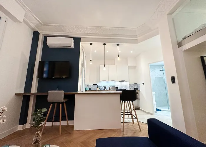 Clemenceau - Central, Calme, Cosy, Moderne نيس