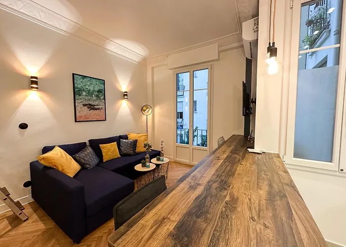 شقة Clemenceau - Central, Calme, Cosy, Moderne نيس