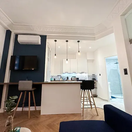 Clemenceau - Central, Calme, Cosy, Moderne ניס